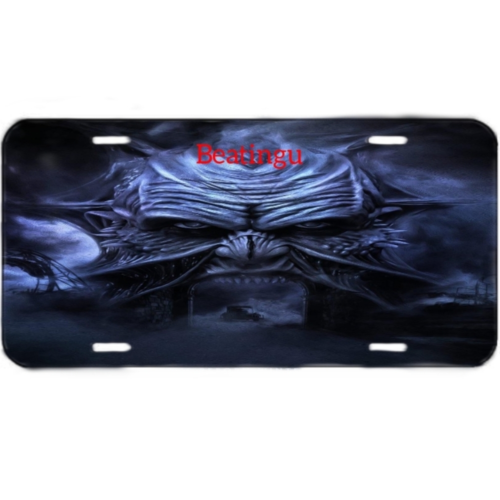 Jeepers creepers license plate